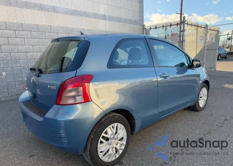 2007 Toyota Yaris z USA, uszkodzony, nr VIN JTDJT923475077619